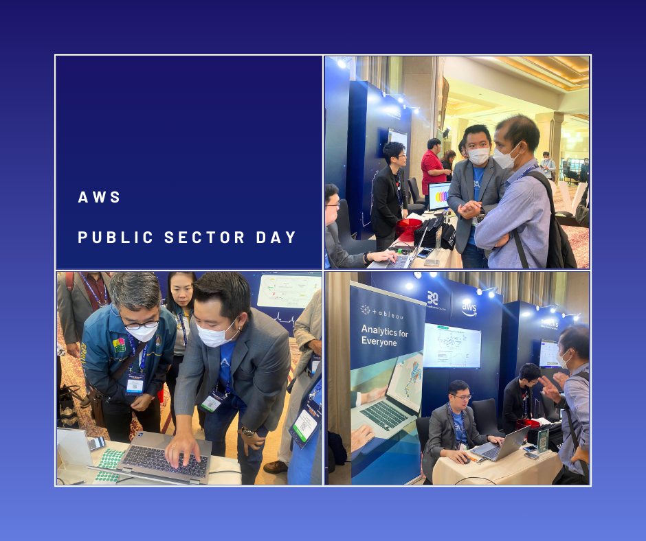 BAC ร่วมออกบูธในงาน AWS Public Sector Day2023 Business Applications